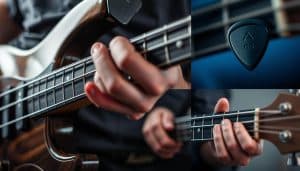 E-Bass: mit Fingern oder Plektrum spielen?